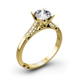 Tacori 2586RD Simply Tacori Pave Diamond Engagement Ring